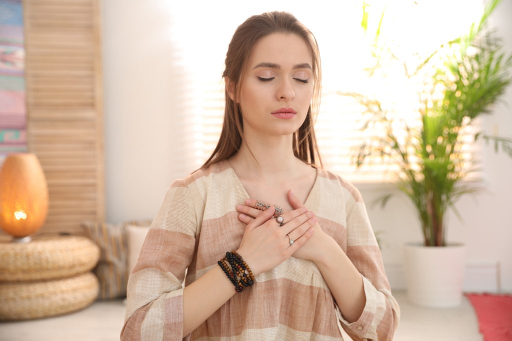 Setting an intention for each reiki session can help guide the energy.