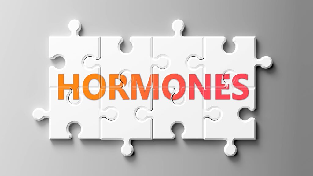 Hormones shift drastically during menopause.